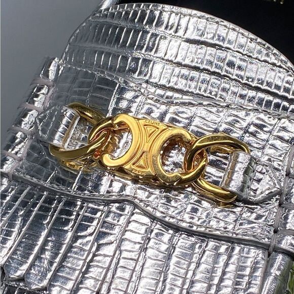 Celine Margaret Loafers With Triomphe Chain size 38 - Picture 6 of 12